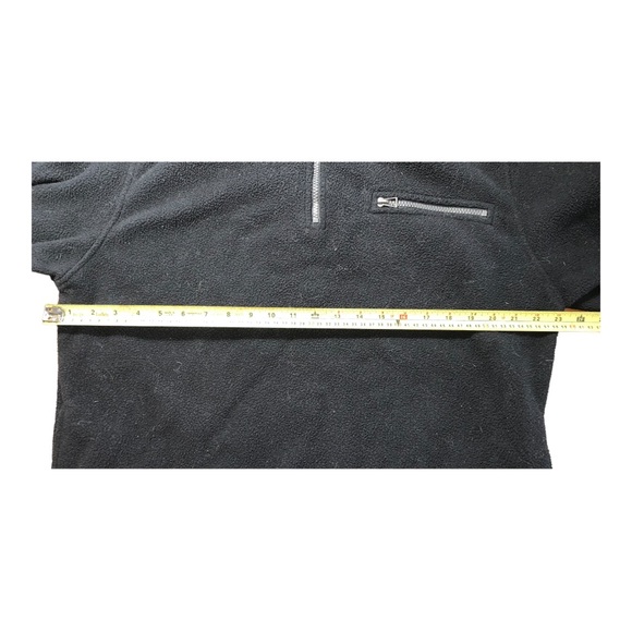 Izod performX men’s 1/4 zip sweater 100% polyester Black Medium - Picture 5 of 7